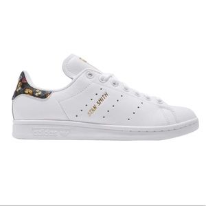 NEW! Floral Stan Smith Shoes Size 8